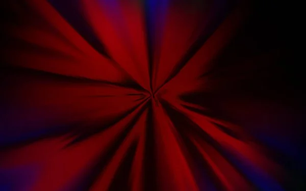 Azul Escuro Vetor Vermelho Borrado Padrão Colorido Ilustração Colorida Abstrata — Vetor de Stock