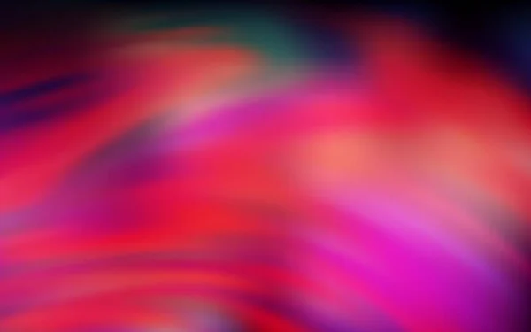 Dunkelroter Vektor Glänzender Abstrakter Hintergrund Eine Elegante Helle Illustration Mit — Stockvektor