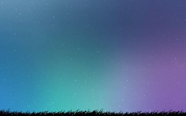 Açık Pembe, astronomik yıldızlı mavi vektör arkaplan. Büyük Ayı yıldızlı modern soyut illüstrasyon. Astroloji web siteleri için desen.