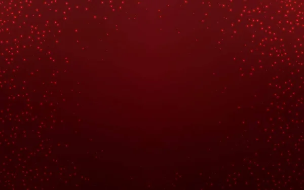 Fond Vectoriel Rouge Foncé Avec Étoiles Astronomiques Étoiles Espace Sur — Image vectorielle