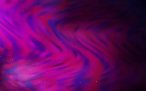 Темно Розовая Векторная Текстура Звездами Молочного Пути Размытый Декоративный Дизайн — стоковый вектор