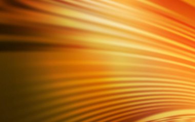 Bükülmüş çizgileri olan açık turuncu vektör deseni. Soyut ve gradyan biçiminde geometrik çizim. Tasarımınız için tamamen yeni bir şablon.