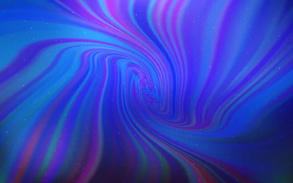 Світло Blue Векторний Фон Зірками Галактик Сучасна Абстрактна Ілюстрація Зірками — стоковий вектор