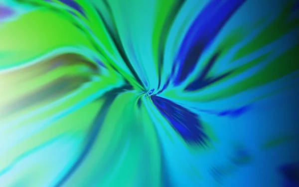 Ανοιχτό Μπλε Πράσινη Διανυσματική Υφή Ρυτίδες Ένα Δείγμα Πολύχρωμες Γραμμές — Διανυσματικό Αρχείο