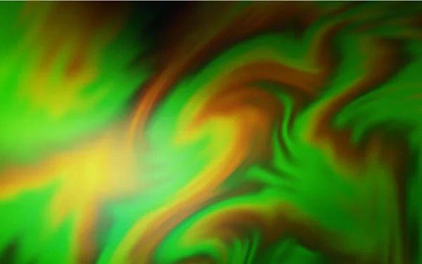Light Green Διάνυσμα Γυαλιστερή Αφηρημένη Διάταξη Δημιουργική Απεικόνιση Στυλ Halftone — Διανυσματικό Αρχείο