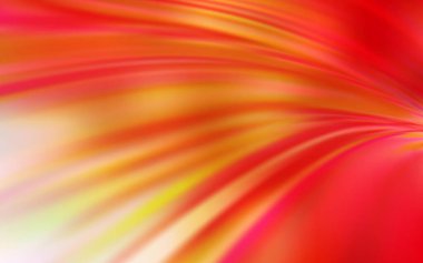 Açık kırmızı, sarı vektör soyut parlak doku. Gradyan tasarımlı, soyut, ışıltılı çizimler. Çalışmalarınız için akıllı tasarım.