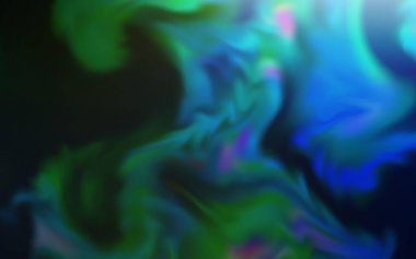 Koyu mavi, yeşil vektör soyut parlak şablon. Görüntü tarzında tamamen yeni bir renkli çizim. Tasarımlar için arka plan.