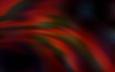 Koyu turuncu çizgili vektör düzeni. Çağdaş gradyan soyut çizgileri olan çizimler. Tasarımınız için tamamen yeni bir şablon.