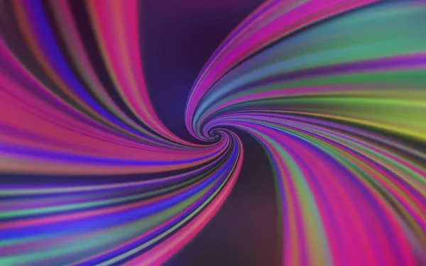 Светлый Многоцветный Векторный Фон Мокрыми Линиями Образец Красочными Линиями Формами — стоковый вектор
