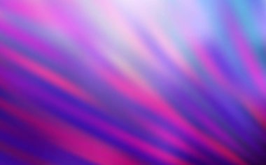 Parlak çizgili açık mor vektör arkaplan. Bulanık dekoratif tasarım basit bir şekilde çizgilerle. Reklamlar, posterler, afişler için desen.