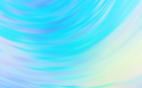 Hellblauer Grüner Vektor Verschwommen Leuchten Abstrakten Hintergrund Leuchtend Farbige Illustration — Stockvektor