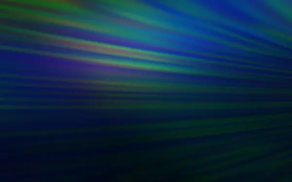 Donkerblauwe Vector Textuur Met Gekleurde Lijnen Moderne Geometrische Abstracte Illustratie — Stockvector