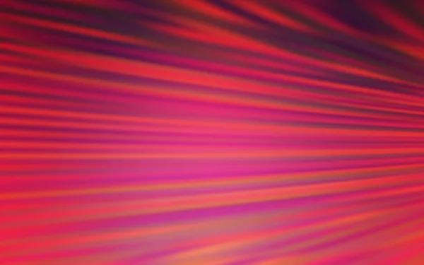 Hellrosa Vektorhintergrund Mit Gestreiften Streifen Linien Auf Verschwommenem Abstrakten Hintergrund — Stockvektor