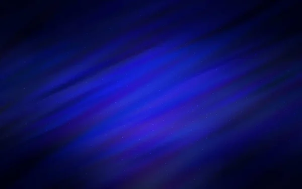 Samanyolu Yıldızlı Koyu Mavi Vektör Dokusu Bulanık Dekoratif Tasarım Galaksi — Stok Vektör