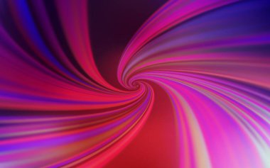 Açık Pembe, kıvrımlı çizgileri olan kırmızı vektör arkaplanı. Yaratıcı illüstrasyon, yarım tonlu ve eğimli. Reklamlarınız, posterleriniz, afişleriniz için yepyeni bir tasarım..