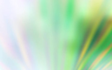 Düz çizgileri olan açık yeşil vektör arkaplan. Bulanık dekoratif tasarım basit bir şekilde çizgilerle. Reklam, kitapçıklar, broşürler için desen.