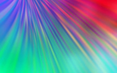 Açık yeşil, kırmızı vektör soyut bulanık arkaplan. Gradyan ile modern soyut çizim. İş tasarımınız için yeni biçim.