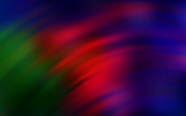 Koyu yeşil, kıvrımlı kırmızı vektör dokusu. Basit bir şekilde yepyeni renkli bir tasvir. Marka kitabı için şık bir desen.