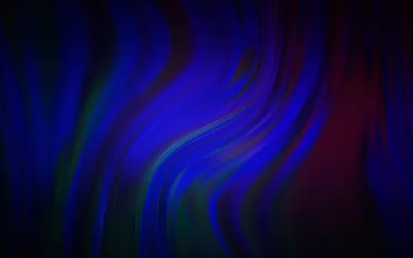 Dark Blue Vecteur Abstrait Texture Brillante Illustration Abstraite Colorée Avec — Image vectorielle