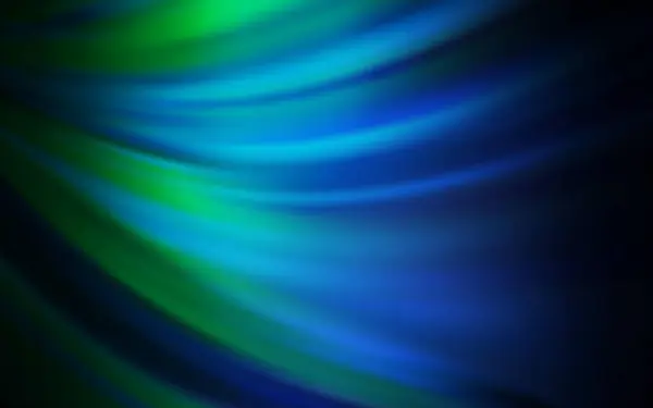 Hellblauer Grüner Vektor Verschwommener Hintergrund Abstrakte Farbenfrohe Illustration Mit Farbverlauf — Stockvektor