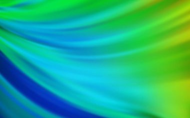 Açık mavi, yeşil vektör parlak soyut düzen. Görüntü tarzında tamamen yeni bir renkli çizim. Marka kitabı için zarif bir arkaplan.