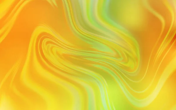 Hellgrüne Gelbe Vektor Abstrakte Helle Vorlage Glitzernde Abstrakte Illustration Mit — Stockvektor