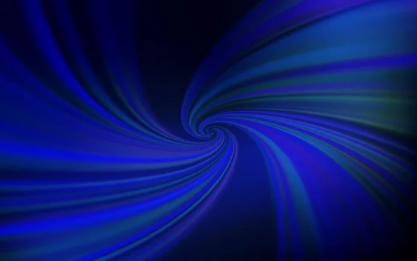 Tekstur Vektor Blue Gelap Dengan Garis Bengkok Ilustrasi Geometri Dalam - Stok Vektor