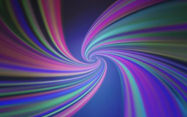 Açık Mor çizgili vektör deseni. Renkli çizgileri ve şekilleri olan bir örnek. İşiniz için yepyeni bir tasarım..