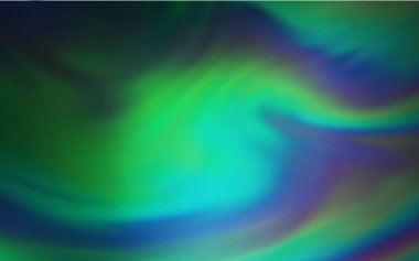 Açık yeşil vektör renkli bulanık arkaplan. Görüntü stili ve gradyanı olan yeni renkli çizimler. İşiniz için en iyi bulanık tasarım..