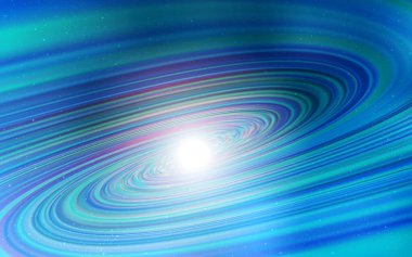 Samanyolu yıldızlı açık mavi vektör dokusu. Büyük Ayı yıldızlı modern soyut illüstrasyon. Astronomi web siteleri için desen.