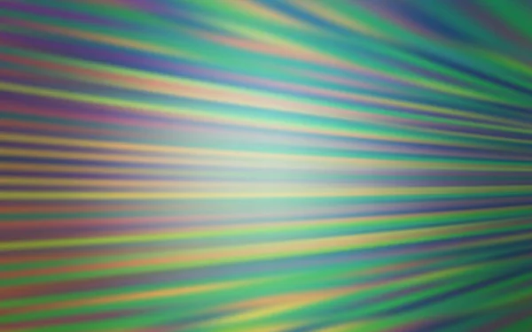 Ανοιχτό Μπλε Πράσινη Διανυσματική Υφή Χρωματιστές Γραμμές Πολύχρωμο Λαμπερό Εικονογράφηση — Διανυσματικό Αρχείο