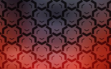 Bükülmüş çizgileri olan koyu kırmızı vektör deseni. Basit bir şekilde yepyeni renkli bir tasvir. İş tasarımınız için şablon.