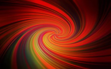 Koyu turuncu vektör arkaplanı bulanıklaştırmış. Görüntü stili ve gradyanı olan yeni renkli çizimler. İş tasarımınız için yeni biçim.