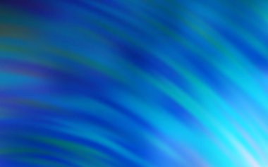 Eğri çizgileri olan hafif Mavili vektör arkaplanı. Soyut ve gradyan renkte renkli çizimler. Tasarımınız için tamamen yeni bir şablon.