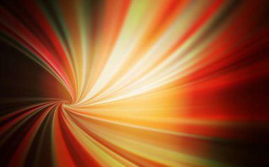 Koyu turuncu vektör parlak soyut arkaplanı bulanıklaştırdı. Görüntü tarzında tamamen yeni bir renkli çizim. Tasarımının yeni yolu.