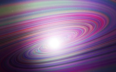 Gece gökyüzü yıldızlı açık mor vektör deseni. Renkli kozmik yıldızlı soyut çizimler. İş ilanınız için akıllı tasarım.