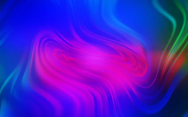 Donker Roze Blauwe Vector Wazig Helder Sjabloon Kleurrijke Abstracte Illustratie — Stockvector