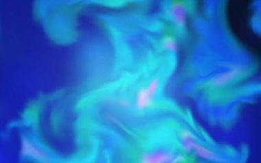 Işık Mavisi vektörü parlak deseni bulanıklaştırdı. Görüntü tarzında tamamen yeni bir renkli çizim. Bir cep telefonu için arka plan.