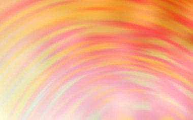 Eğri çizgileri olan hafif turuncu vektör şablonu. Basit bir şekilde yepyeni renkli bir tasvir. Tasarımınız için tamamen yeni bir şablon.