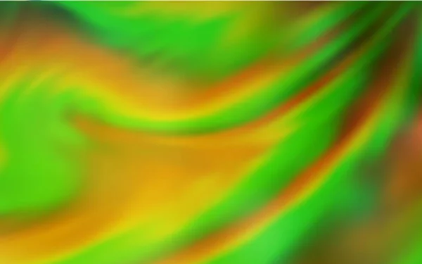 Verde Claro Vetor Amarelo Fundo Abstrato Colorido Ilustração Colorida Abstrata — Vetor de Stock