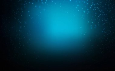Kozmik yıldızlı koyu mavi vektör düzeni. Büyük Ayı yıldızlı modern soyut illüstrasyon. Astroloji web siteleri için desen.