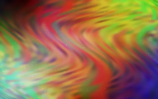 Licht Multicolor Vector Achtergrond Met Astronomische Sterren Moderne Abstracte Illustratie — Stockvector