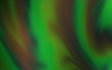 Koyu yeşil vektör modern zarif düzen. Gradyan tasarımlı, soyut, ışıltılı çizimler. Marka kitabınız için yeni biçim tasarımı.