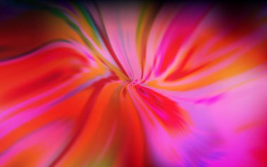 Koyu kırmızı çizgili bir şablon. Soyut ve gradyan biçiminde geometrik çizim. Tasarımınız için renkli dalga deseni.