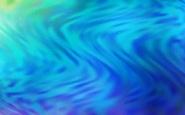Modello Vettore Multicolore Chiaro Con Stelle Del Cielo Notturno Illustrazione — Vettoriale Stock