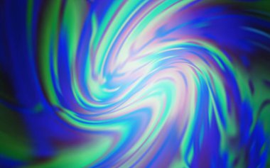 Işık Mavisi vektörü soyut parlak desen. Gradyan ile modern soyut çizim. Çalışmalarınız için akıllı tasarım.