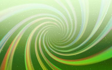 Galaksi yıldızlı açık yeşil vektör arka planı. Büyük Ayı yıldızlı modern soyut illüstrasyon. Astroloji web siteleri için desen.