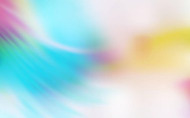 Açık mavi, sarı vektör soyut bulanık arkaplan. Gradyan ile modern soyut çizim. Tasarımlar için arka plan.