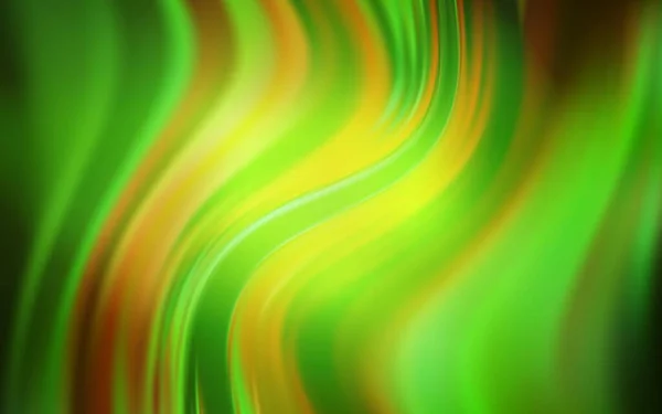 Светло Зеленый Вектор Размытый Окрашенный Узор Красочная Иллюстрация Абстрактном Стиле — стоковый вектор
