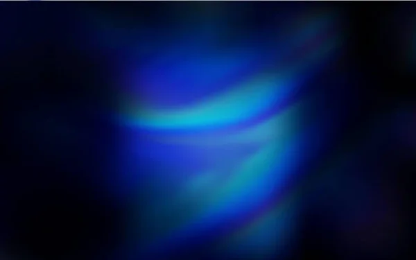Fondo Abstracto Brillante Vector Azul Oscuro Una Ilustración Color Completamente — Vector de stock